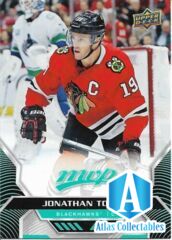 Jonathan Toews #205 - 2020-21 MVP - Base Short Prints